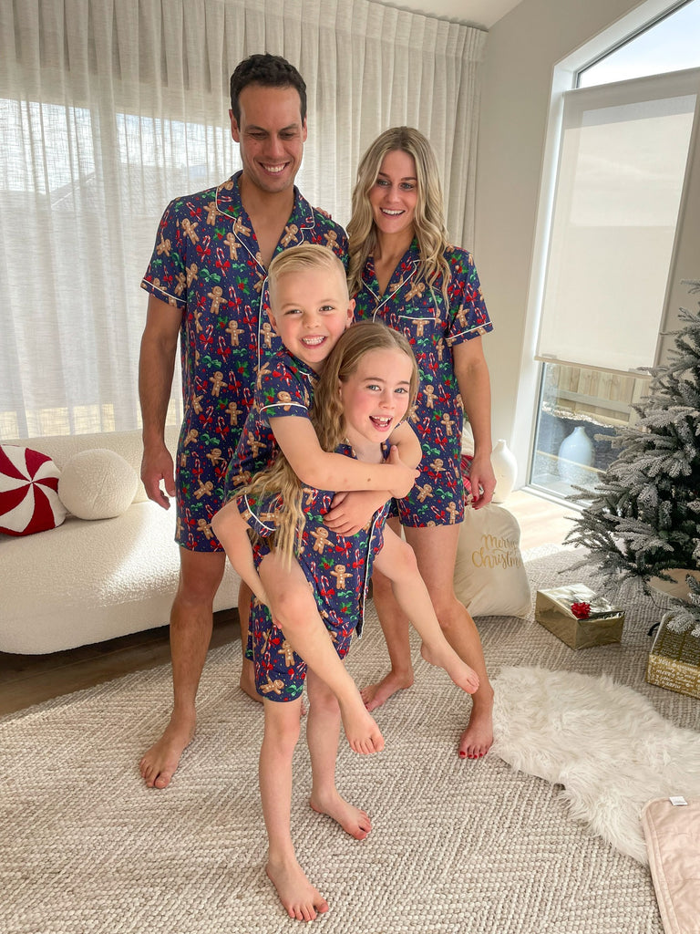 matching family christmas pjs aussie
