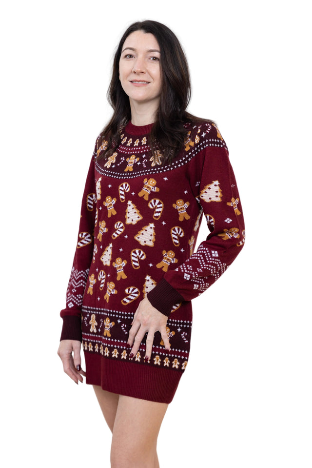 Women's Gingerbread Lane Christmas Dress - Limited Edition
