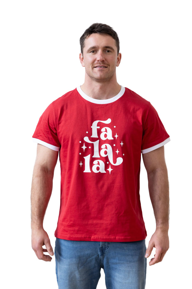 Men's Cotton Fa La La T-Shirt