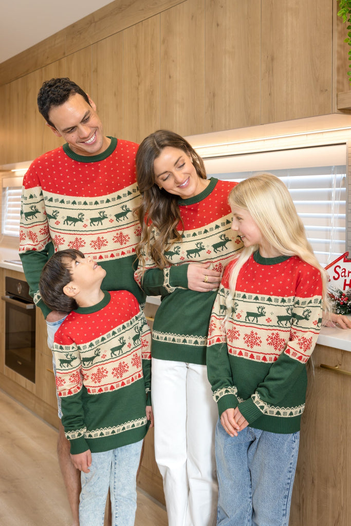 vintage christmas jumper