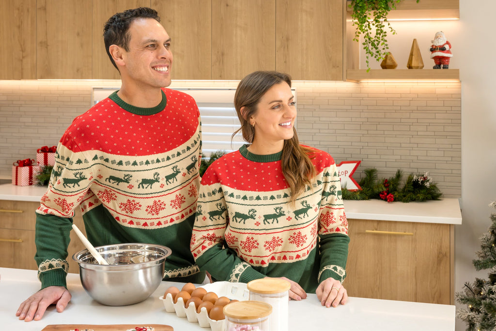 matching xmas sweaters