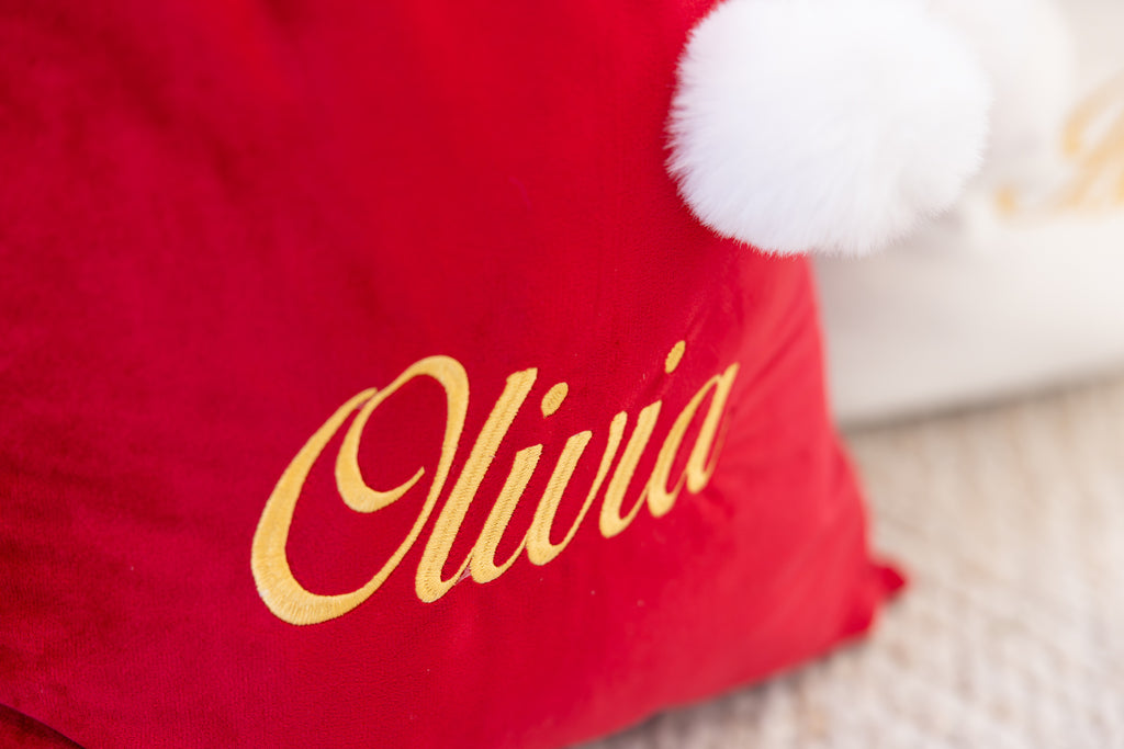 personalised santa sacks