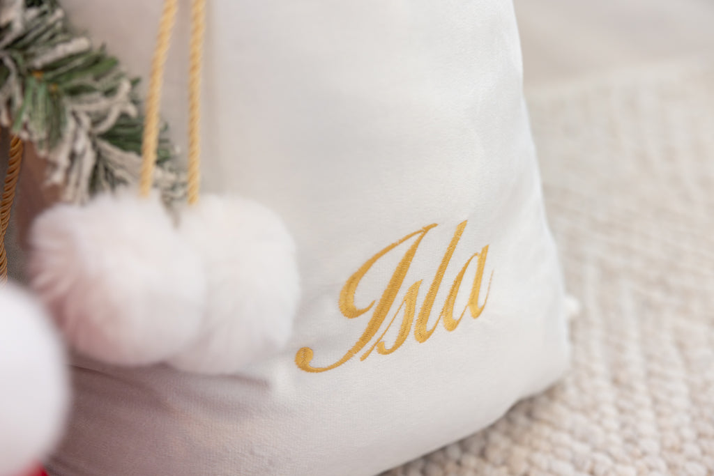 custom santa sacks