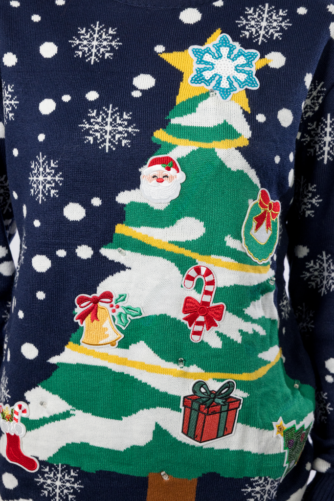 light up christmas jumper
