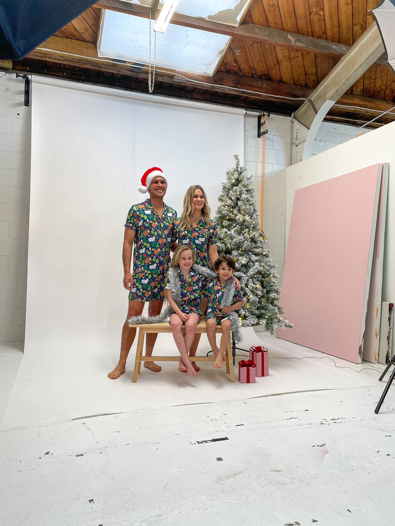 matching family christmas pjs australia