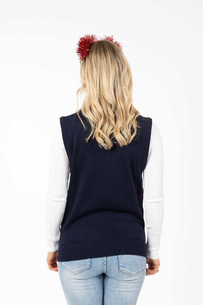 ladies xmas vest