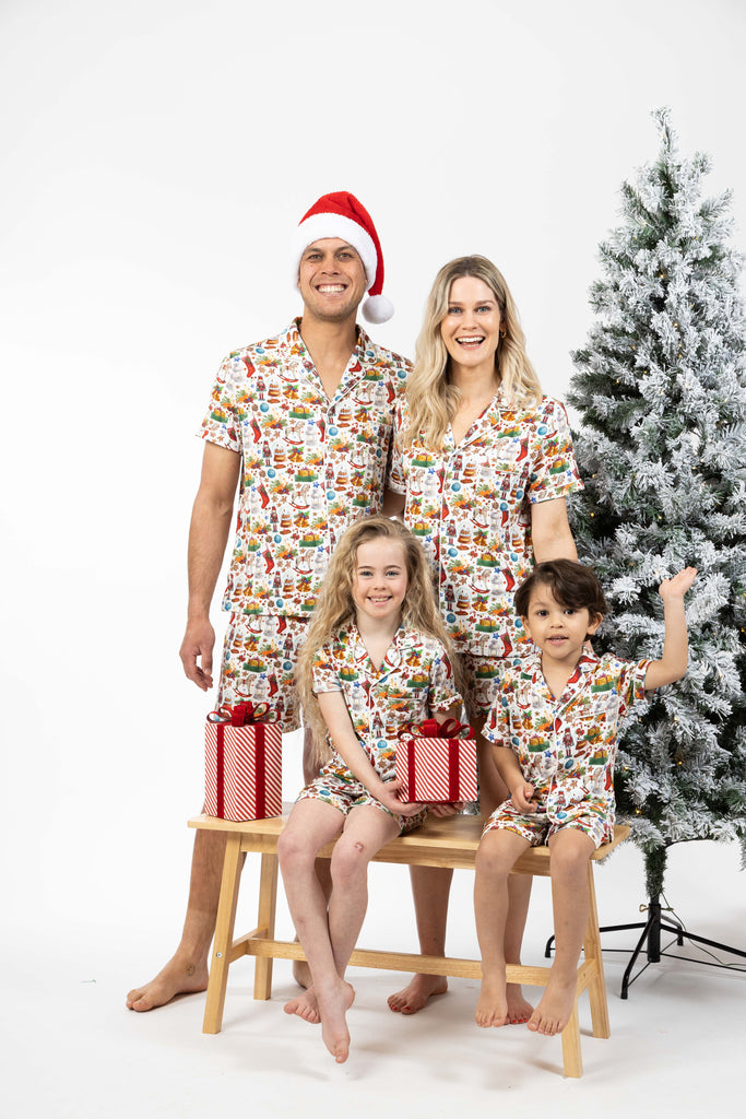 vintage christmas pyjamas