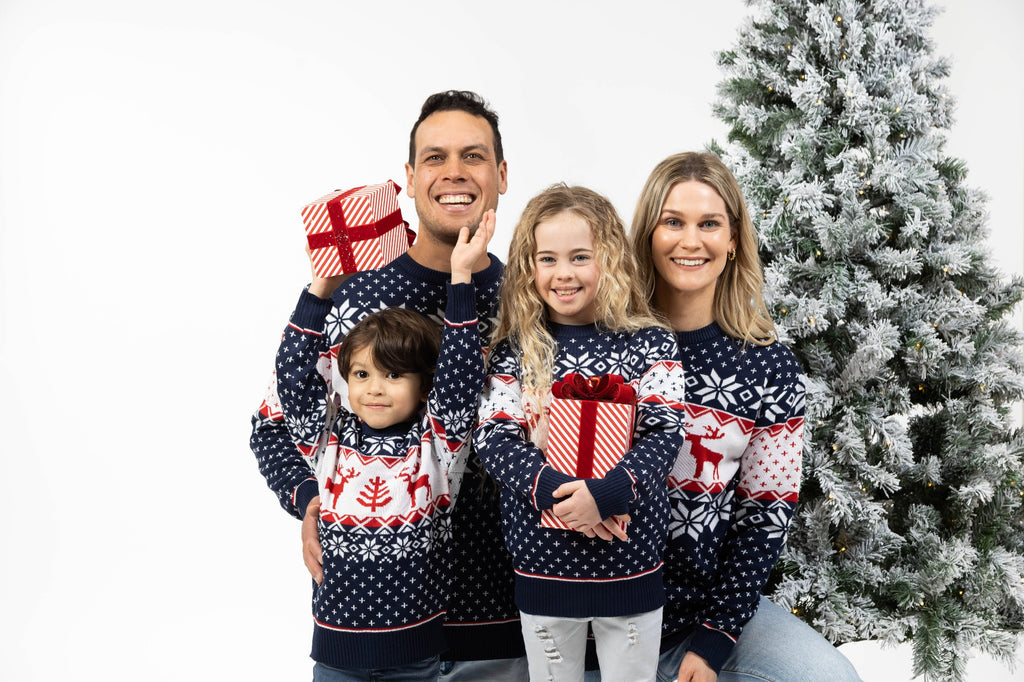 matching family christmas jumper