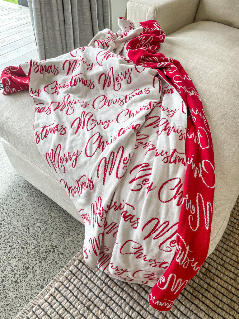 luxe christmas blanket