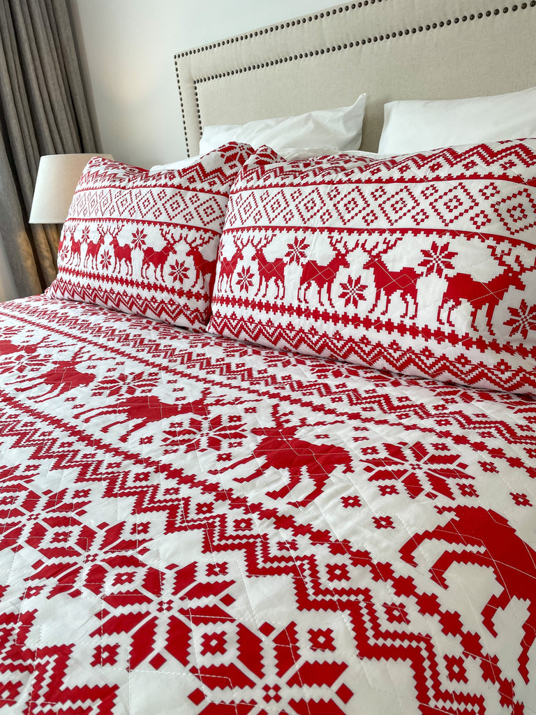 christmas bedding