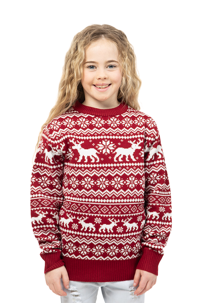 childrens classic christmas jumper