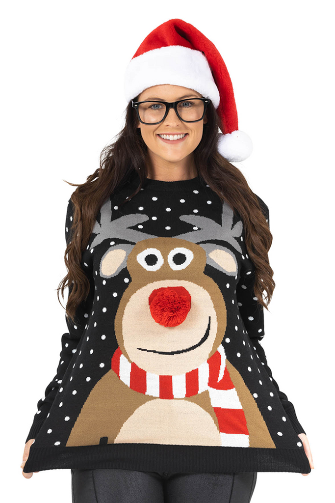 womens 3d christmas jumper